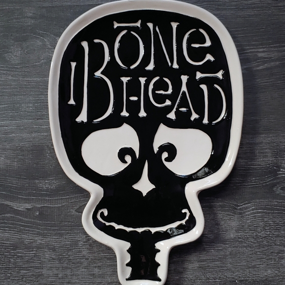 Large halloween skull platter - Picture 2 of 4